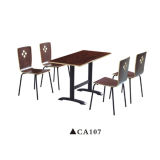 High Quality Wooden Restaurant Dining Table and Chair