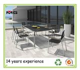 Outdoor Dining Furniture Garden Chair with Stainless Steel Frames