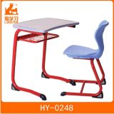 Kids Wooden Study Table with Plastic Chair of School Furniture