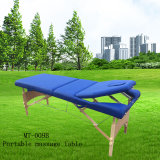 Wooden Portable Massage Table with Adjustable Backrest Mt-009B