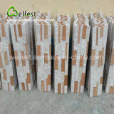 Elegant Yellow & White Culture Ledge Stone for Wall Covering Siding