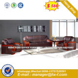 PU Leather Office Sofa with Stainless Steel Legs (HX-F655)