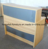 Melamine Chipboard Office Furniture Reception Table Office Desk