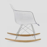 Fashion Style Irom Frame Wooden Arm Rocking Chair