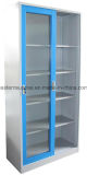 Wholesale Sliding 2 Glass Door Office Metal Steel Iron Filing Cupboard/Cabinet