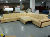New Arrival U Shape Leather Sofa with Bed (GA1030)