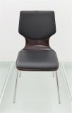 Stackable Bentwood Leather Padded Chair for Restaurant (FOH-CXSC27)