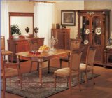 Hotel Furniture/Luxury Dining Room Furniture Sets/European Style Restaurant Furniture Sets/Golded Foil Dining Sets (GLD-051)