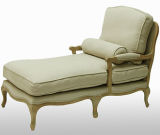 Classic Solid Wood Victoria Lounger Chair