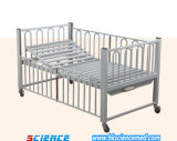 Steel Manual Single-Rocker Kids/Children Hospital Bed