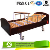 Sk011-6 Wooden Folding Hospital Homecare Nursing Medical Bed for Home Use