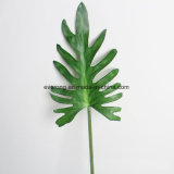 Wholesale Home Decor Artificial Flower Monstera Branch Leaves Spray Fake Turtle Plant Faux