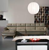 Modern Genuine Leather Sofa Furniture for Home (993)