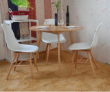 Solid Oak Wood Dining Set One Table with Three Chairs (M-X1025)
