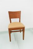 High Quality Cherry Wood Dining Chair with Leather Upholstered (FOH-CXSC11)