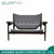 Simple Design Modern High-Back Relax Gray Sofa Armchair
