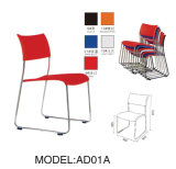 Plastic Clerk Chair, Plastic Stackable Chair, Plastic Conference Chair (AD01A)