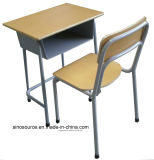 Hot Sale Modern Steel Wood School Students Desk and Chair
