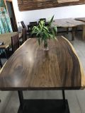 Solid Wood Table, Made of Log Directly, Perfect Finishing