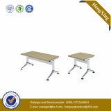 School Furniture Melamine Top Use Wood Folding Table (UL-NM054)