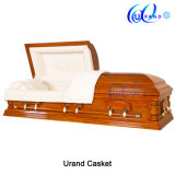 Chinse Soft Wood High Gloss Wholesale Casket and Coffin