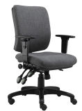 Low Back Nylon Base Fabric Computer Office Chair
