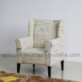 Living Room Furniture with Armrest and Special Letter Printed on Upholstery (SP-HC445)