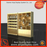Wood Wall Wine Display Rack Cabinet for Shop