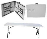 HDPE Plastic Folding Trestle Table 8FT Size