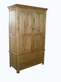 Solid Oak Bookcase (BIN-12)