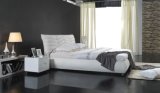 Modern Europe Leather Double Soft Bed (6055)