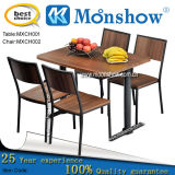 Soild Wood Dining Table with Chairs, Hot Sale From China