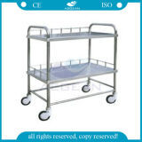 AG-Ss020 Hot Selling Durable Hospital Ss ISO&Ce Instrument Trolley