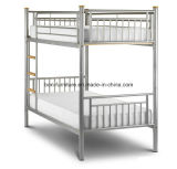 Bunk Bed Finished by Powder Coated Metal Material
