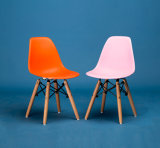 Eames Chair for Kids Size Plastic Seat Wooden Legs Childrens Room Kids Chair