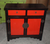 Antique Furniture Chinese Red Cabinet