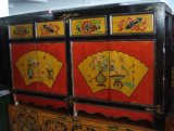 Chinese Antique Furniture Mongolia Wooden Cabinet