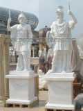 Carving Stone Marble Warrior Sculpture Statue for Garden Decoration (SY-X1690)