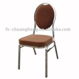 Modern Fabric Stainless Steel Dining Chair (YC-ZL02-01)