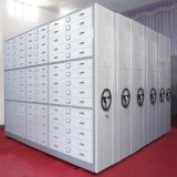 Steel Mass Compactor Manual Mobile Storge Archive Shelving