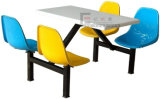 Simple Design Student Canteen Table Chair Furniture for School