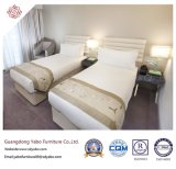 High Quality Hotel Bedroom Furniture with Wooden Twin Bed (YB-D-36)