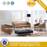 Modern Europe Design Steel Metal Leather Waiting Office Sofa (HX-S272)