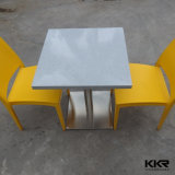 Artificial Stone Restaurant Dining Chairs and Table
