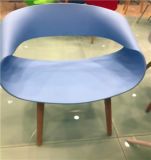 Wooden Leg Chair Plastic PP Eames Dining Chair