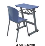 Strong Metal Study Table and Chair for Student School Furniture