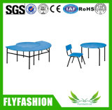 Durable Fashionable Kids Round Table for Kindergarten (SF-54C)