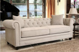 Luxury Classic Neoclassic Fabric Sofa