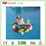 New Pool Garden Frog Figurine with a Swimming Lap for Outdoor Decoration