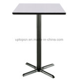 Modern Square Bar Table with Cast Iron Leg (SP-BT604)